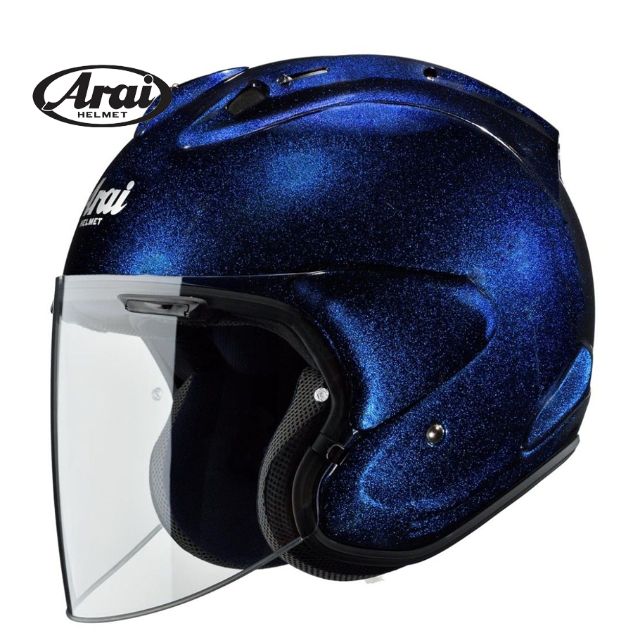 Blue sales glass helmet