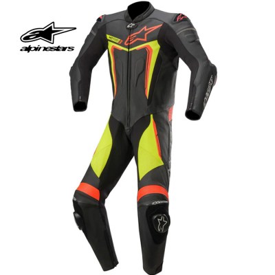 ALPINESTARS Motegi V2 (Black Yellow Fluorescent Red Fluorescent)