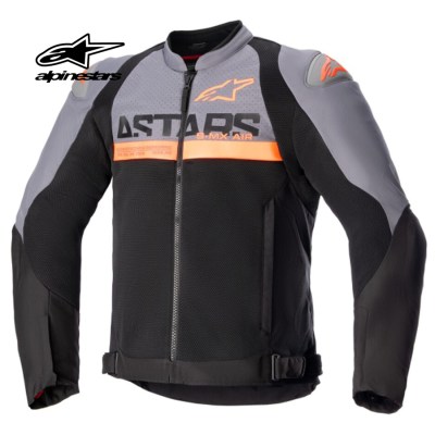 ALPINESTARS SMX Air (Dark Grey Orange Fluorescent)