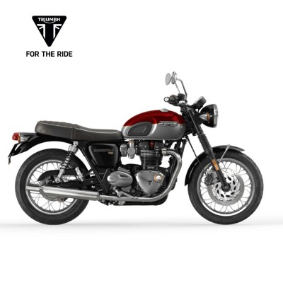 TRIUMPH Bonneville T120 Cordovan Red Silver Ice